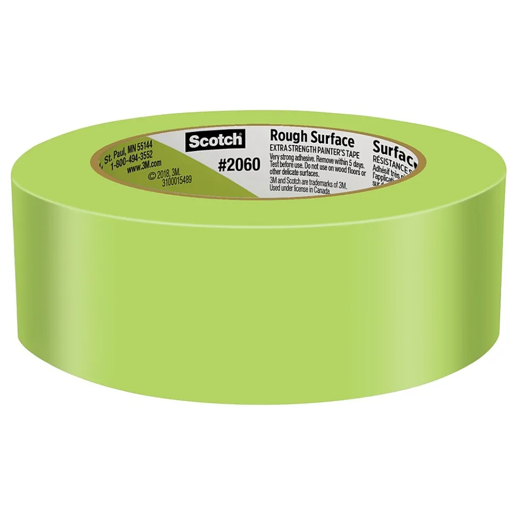 Outlet 3M Scotch Rough Surface 1.41" x 60.1 yd. Heavy-Duty Painter's Tape (2060-36AP)