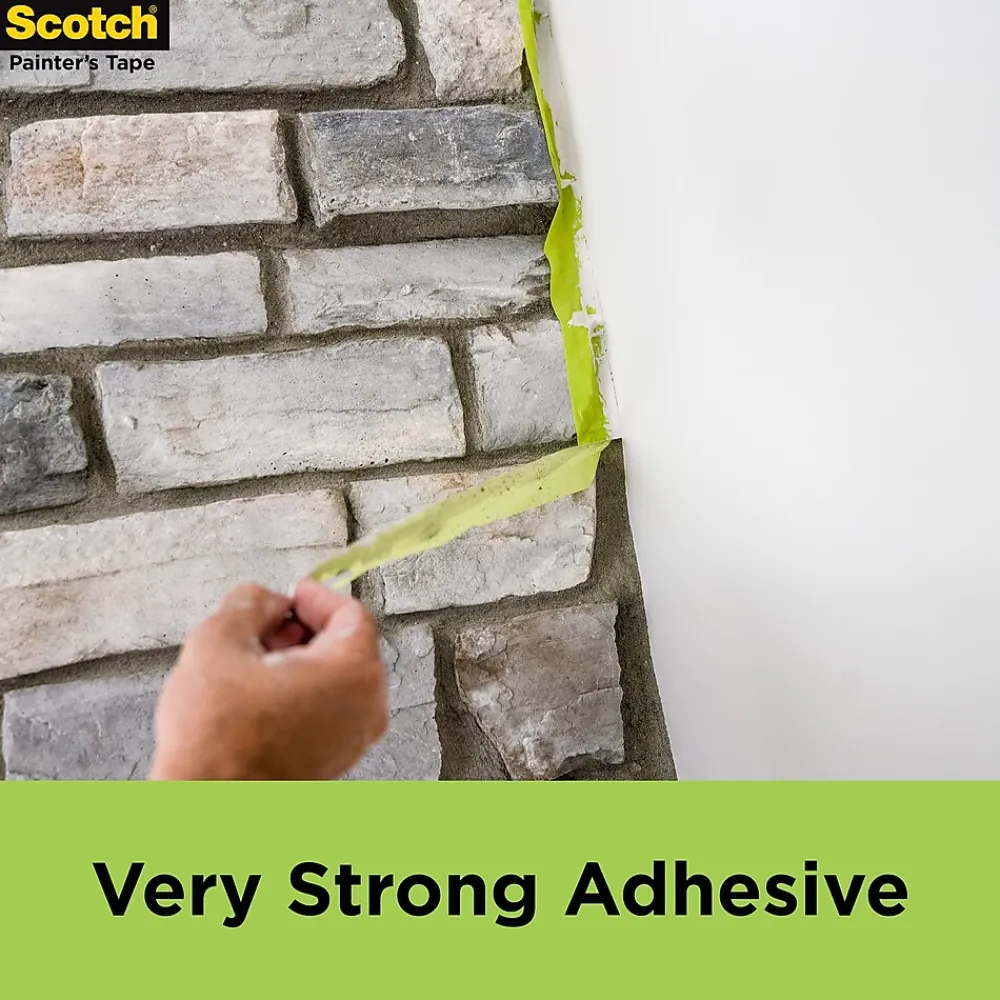 Outlet 3M Scotch Rough Surface 1.41" x 60.1 yd. Heavy-Duty Painter's Tape (2060-36AP)