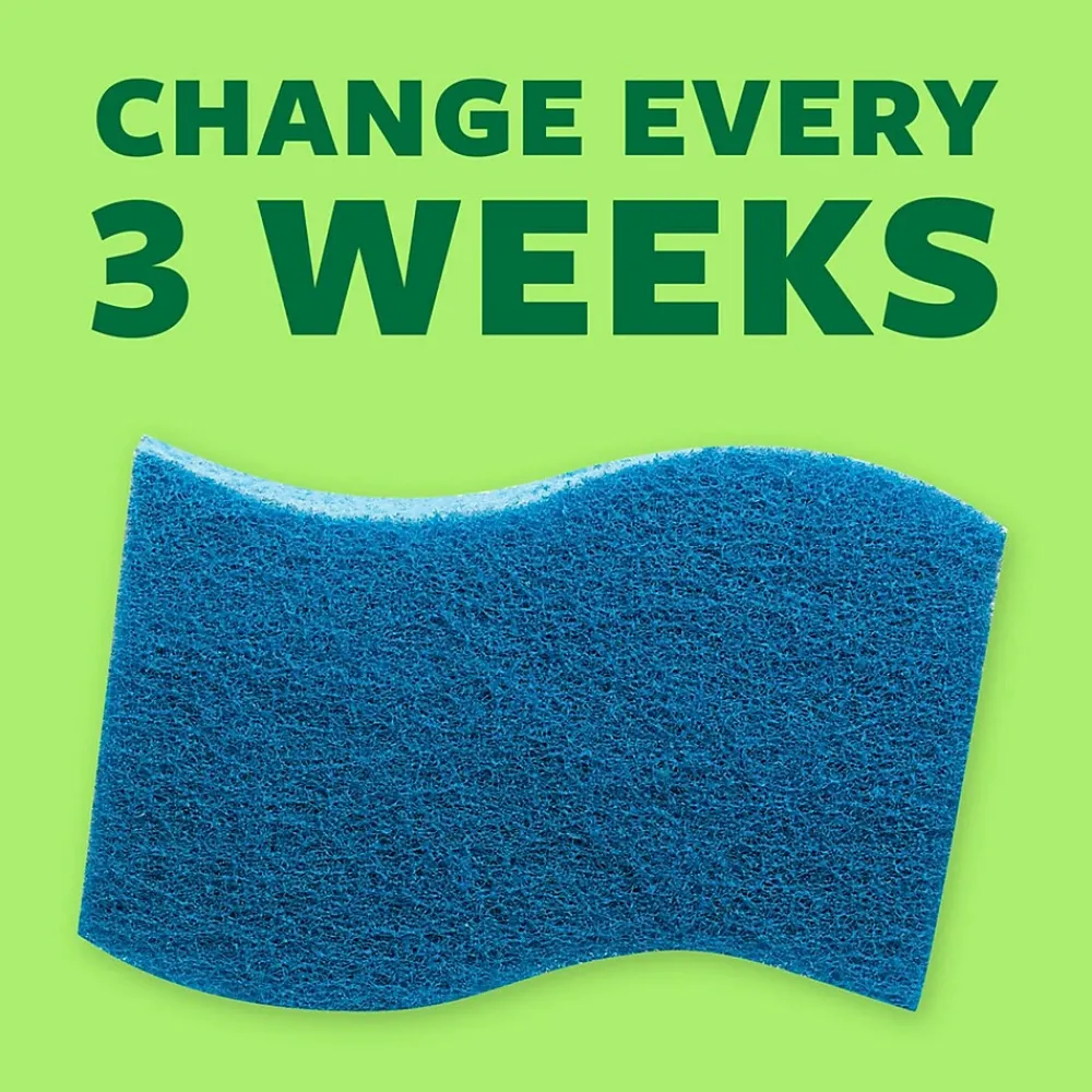 Non-Scratch Scrub Sponge, Blue, 6/Pack (526-5)<Scotch-Brite Hot