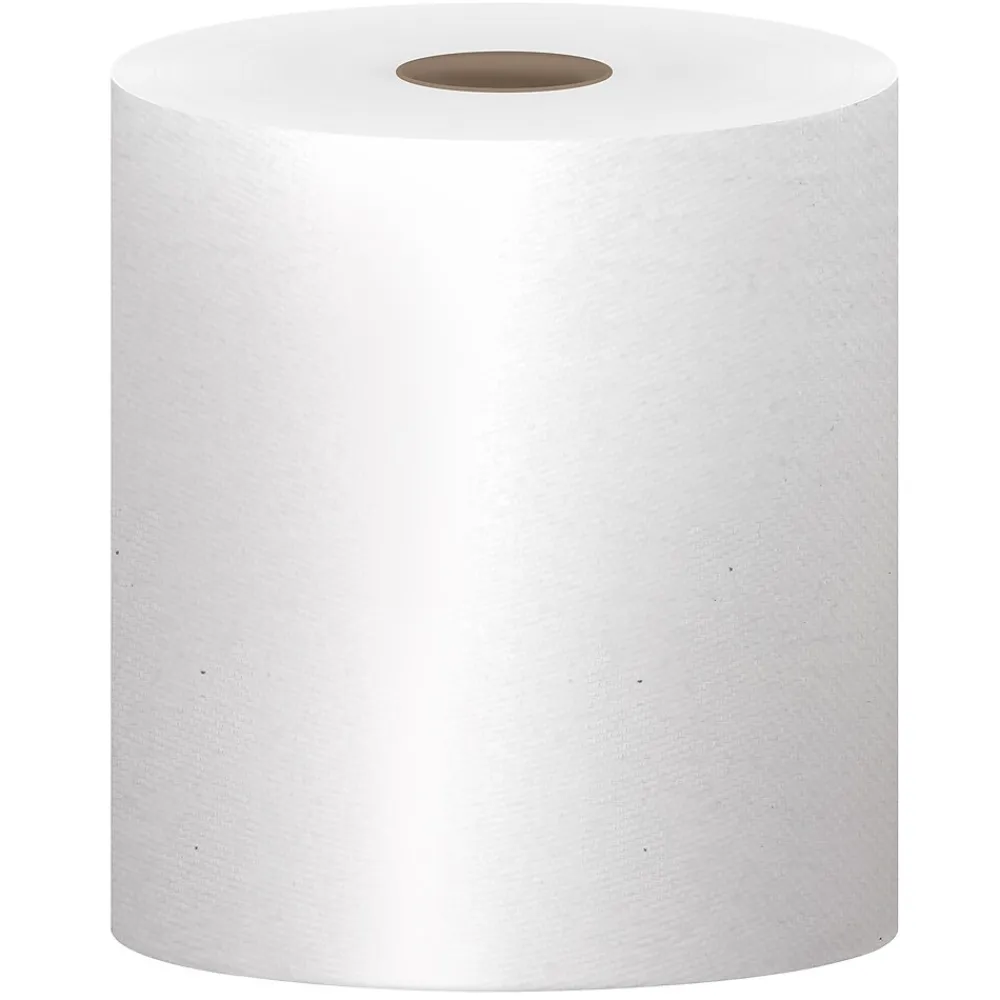 Scott Essential Recycled Hardwound Paper Towels, 1-ply, 1000 ft./Roll, 12 Rolls/Carton (01000)