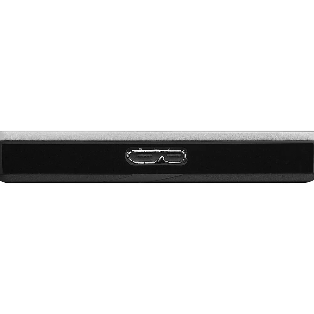 New Seagate Backup Plus Slim for Mac 1TB USB 3.0 External Hard Drive, Silver/Black (STDS1000100)