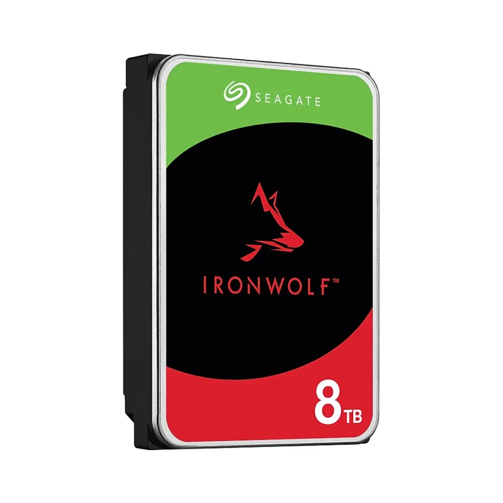 Seagate IronWolf 8TB 3.5" SATA Internal Hard Drive (ST8000VN004)