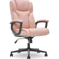 Office Chairs*Serta Hannah II Fabric Executive Chair, (43672G) Pink