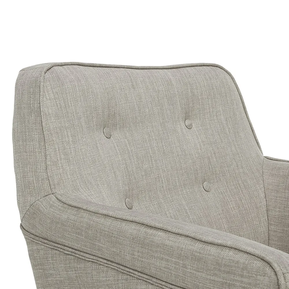 Ergonomic Chairs*Serta Style Ashland Fabric Swivel Computer and Desk Chair, (CHR100004) Light Gray