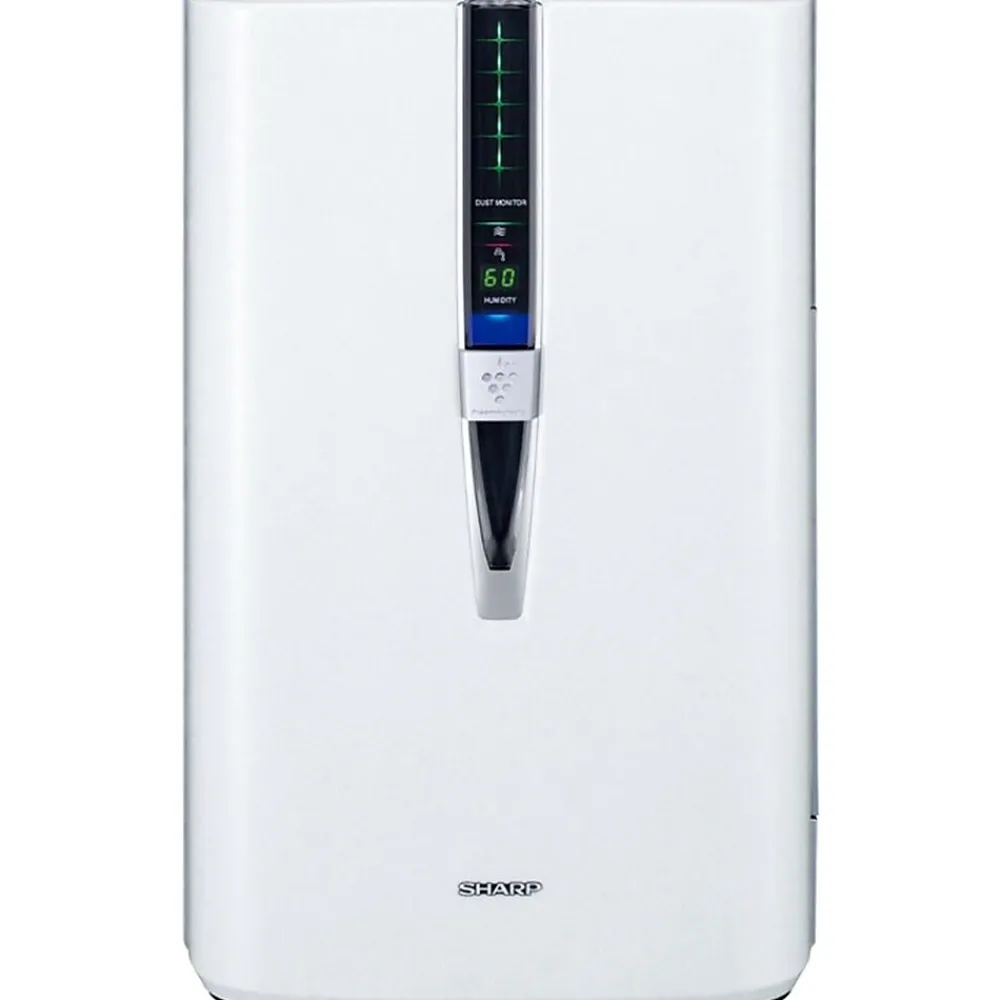 Sharp 245 CFM Plasmacluster HEPA Console Air Purifier, 3-Speed, White (KC-860U)