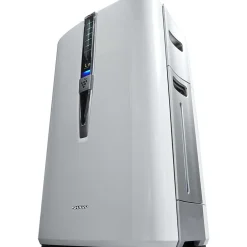 Sharp 245 CFM Plasmacluster HEPA Console Air Purifier, 3-Speed, White (KC-860U)