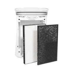 Sharp Plasmacluster True HEPA Console Air Purifier, 3-Speed, White (FP-K50UW)