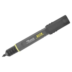 Markers|Sharpie PRO Permanent Markers, Fine Tip, Black, 12/Pack (2017818)