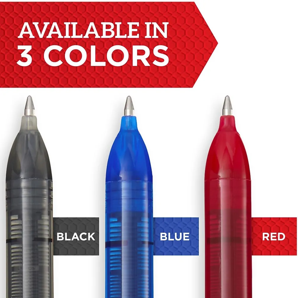 Pens|Sharpie Rollerball Pen, Arrow Point Pen for Bold Lines, Blue Ink, Dozen (2101306)