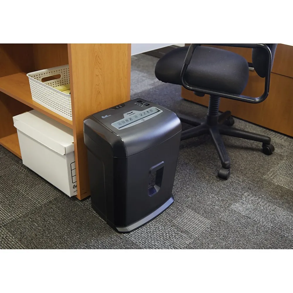New Quill Brand 10-Sheet Cross-Cut Shredder (QL-TXC102A)
