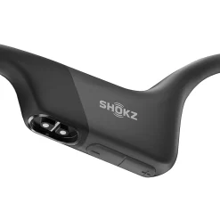 OpenRun Mini Bone-Conduction Headphones with Microphones, Black (VXLS803MNBKUS)<Shokz Best