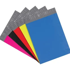 New SI Products Peel & Seal Colored Poly Mailer, 14.5