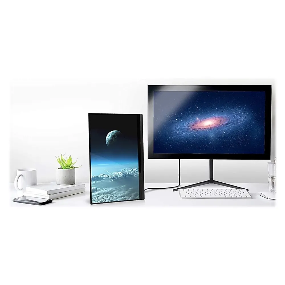 Online SideTrak Solo 15.6" 60 Hz LED Portable Monitor, Black (STFRHDTC15BL)