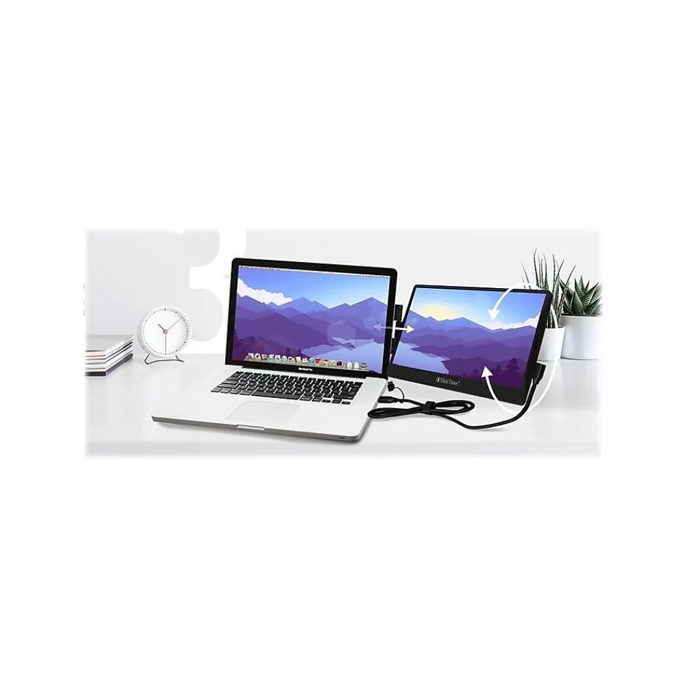 Clearance SideTrak Swivel 12.5" 60 Hz LED Portable Monitor, Black (STTL12BL)