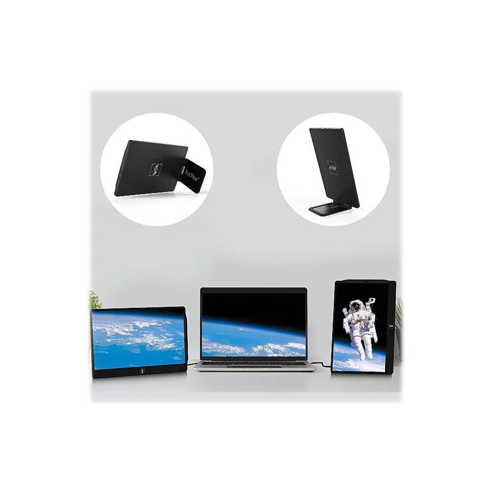 Clearance SideTrak Swivel 12.5" 60 Hz LED Portable Monitor, Black (STTL12BL)