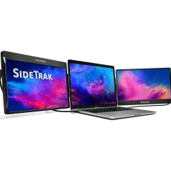 Discount SideTrak Swivel Triple 12.5" LED Portable Monitor, Black, 2/Set (STTL12BL-TRI)