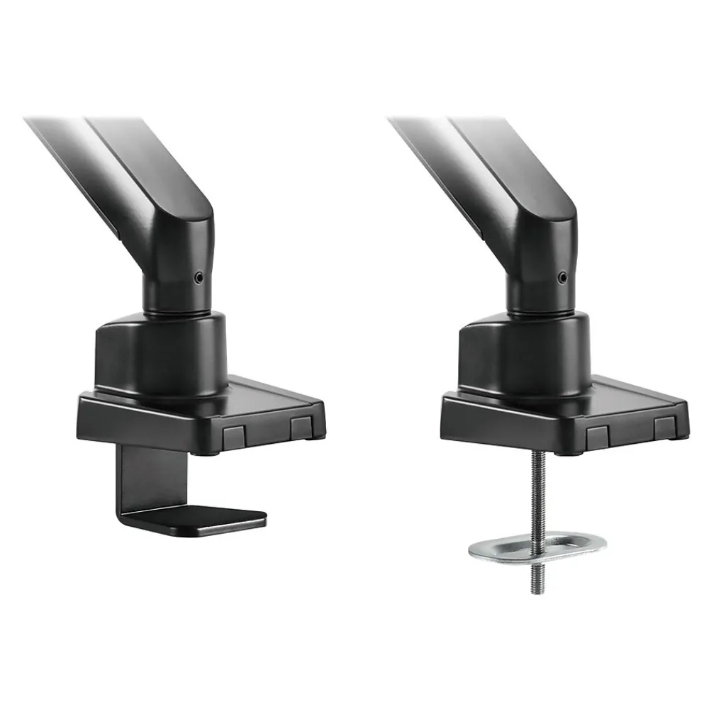 Best SIIG Aluminum Mechanical Spring Slim Monitor Arm - Single, Up to 32", Black (CE-MT2T12-S1)