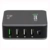 USB-A/USB-C Charging Kit for Smartphones, Black (AC-PW1714-S1)<SIIG Clearance