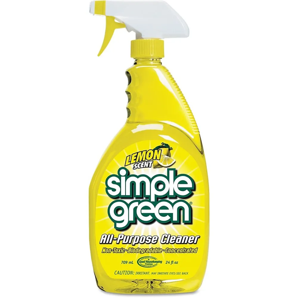 Original All-Purpose Cleaner, Lemon, 24 oz., 12/Carton (SMP14002CT)<Simple Green