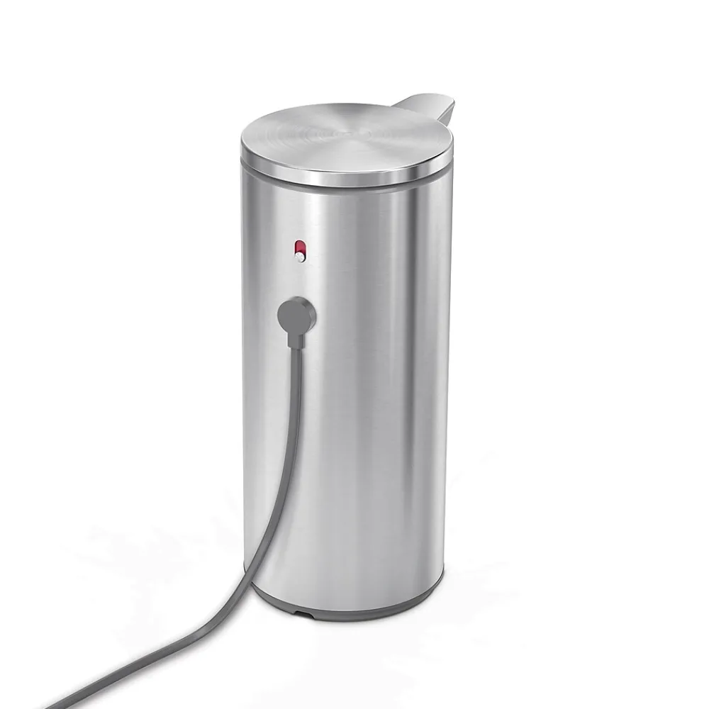 Automatic Hand Soap / Sanitizer Dispenser, 266mL., Brushed Steel (ST1082)<simplehuman Hot