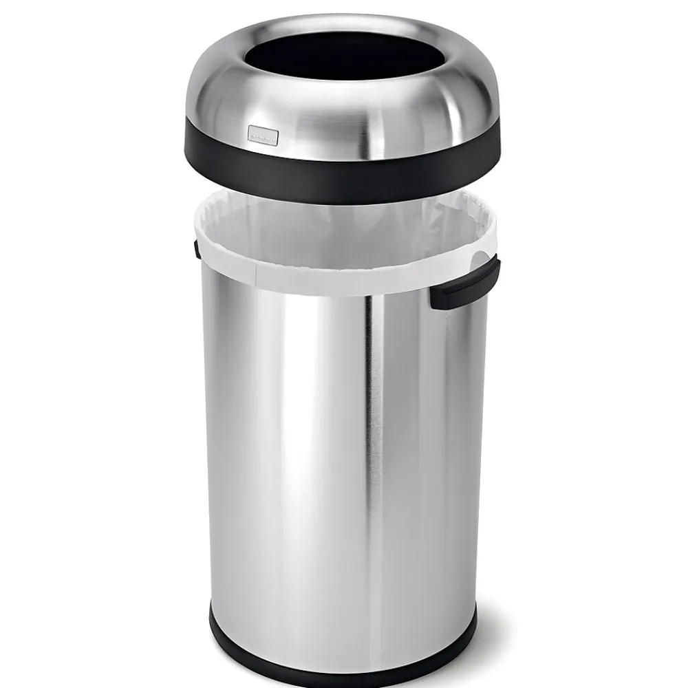 Code X 21 Gallon Trash Bag, 26" x 34.6", Low Density, 34 Mic, White, 200 Bags/Box (CW0273)<simplehuman New
