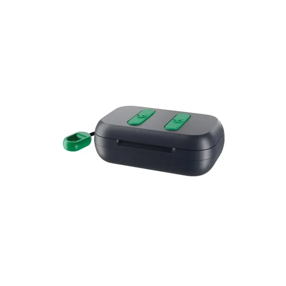 Dime True 2 Wireless Earbuds Headphones, Bluetooth, Dark Blue/Green (SKDS2DBWP750)<Skullcandy