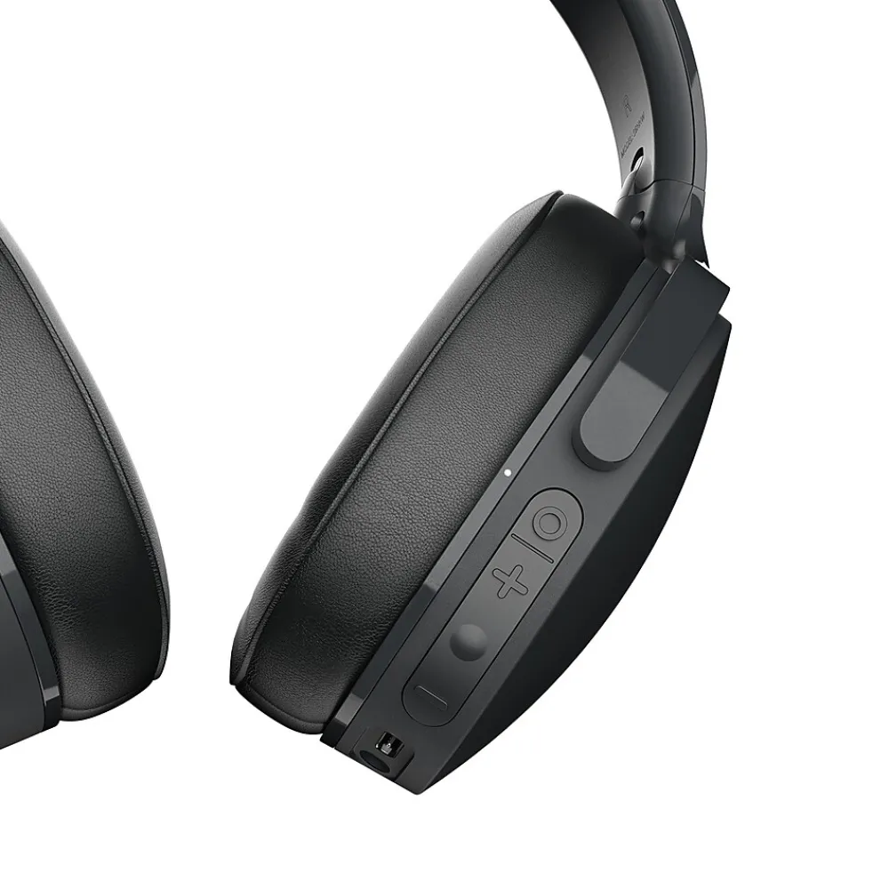 Hesh Wireless Active Noise-Canceling Over-Ear Headphones with Microphone, Bluetooth, True Black (S6HHW-N740)<Skullcandy Discount