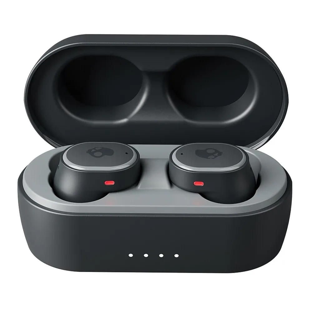 Sesh True Wireless Active Noise-Canceling Stereo Earbuds with Microphone, Bluetooth, True Black (S2TEW-P740)<Skullcandy Hot