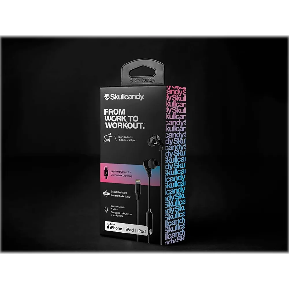 Set Stereo Earbuds, True Black (S2SGY-N740)<Skullcandy Discount