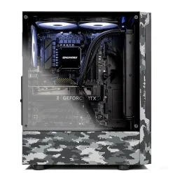 Online Skytech Gaming Skytech Ghost Gaming Desktop, Intel Core i5-13400F, 16GB RAM, 1TB SSD, NVIDIA GeForce RTX 4060Ti, Windows 11, Black Camo