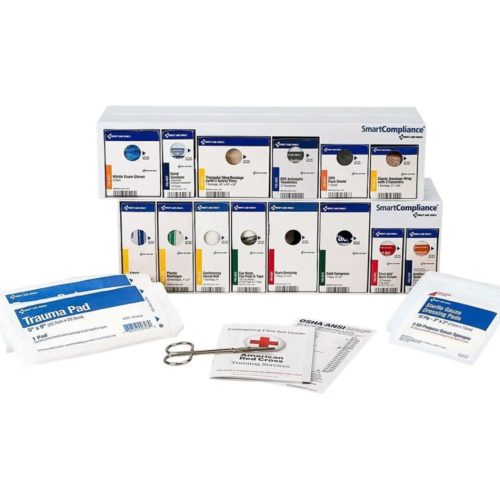 SmartCompliance RetroFit Grid Insert Kit, ANSI A, 25 People, 109 Pieces (91172-021)