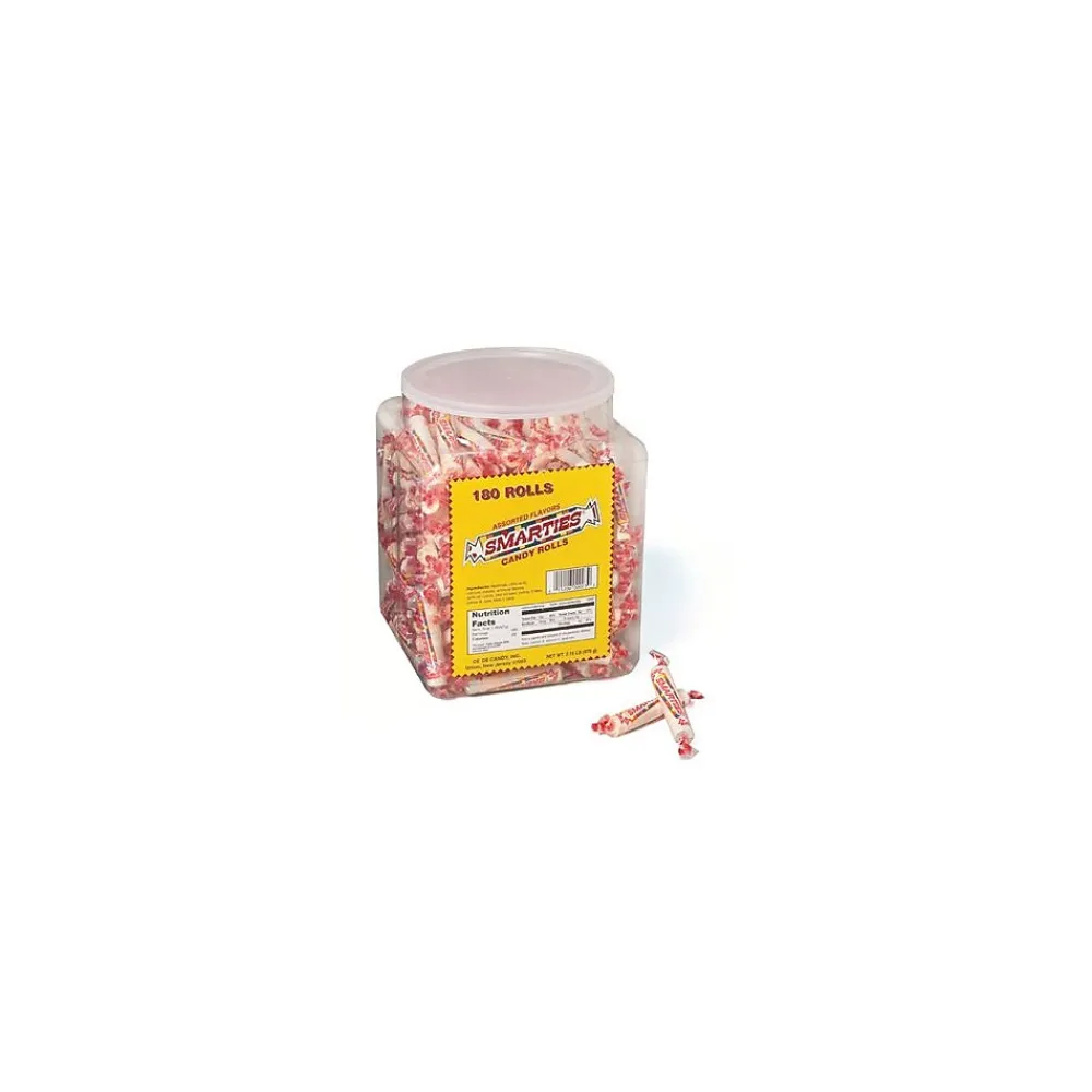 Smarties Hard Candy Assorted Flavors, 180 Pieces (209-00014)