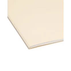 File Folders|Smead 100% Recycled File Folders, 1/3-Cut Tab, Letter Size, Manila, 100/Box (10339)
