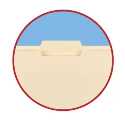 File Folders|Smead 100% Recycled File Folders, 1/3-Cut Tab, Legal Size, Manila, 100/Bx (15339)