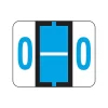 Labels|Smead BCCR Color Coded Alphabetic Labels, O, Blue, 500/Roll (67085)