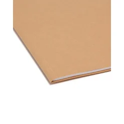 File Folders|Smead File Folder, 2/5 Cut Tab, Letter Size, Kraft, 100/Box (10786)