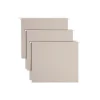 Hanging File Folders|Smead Heavy Duty TUFF Hanging File Folders with Easy Slide™ Tab, 1/3 Cut, Letter Size, Steel Gray, 18/Box (64240)