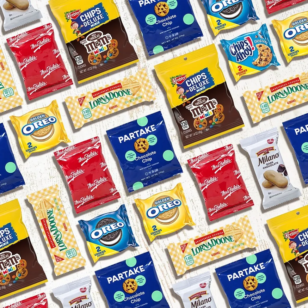 Snack Box Pros Cookie Lover's Snack Box, 40 Packs/Box (700-00162)