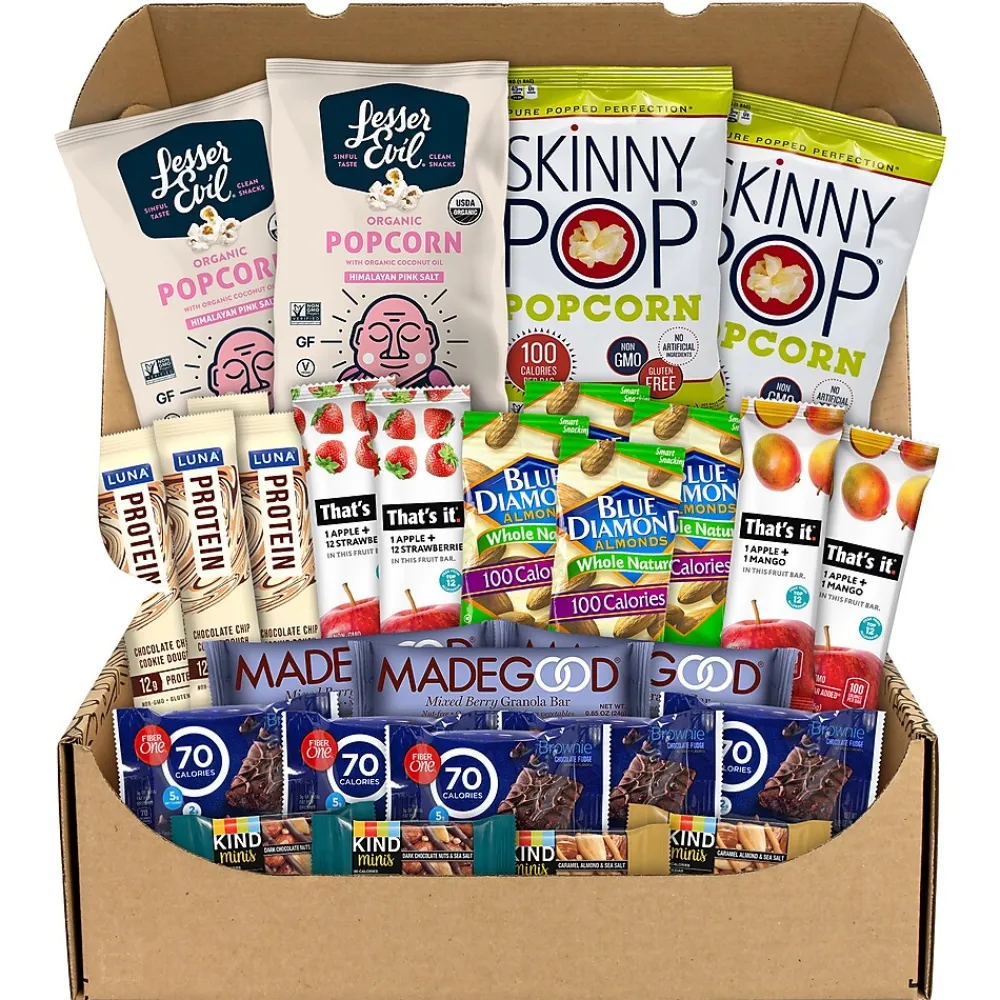 Snack Box Pros Low-Calorie Snack Box, 28/Box (700-S0128 )