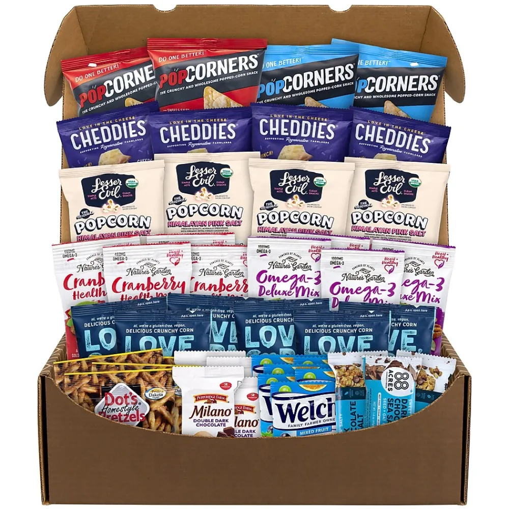 Snack Box Pros Snack Bx Pros Salty & Sweet Snack Box, 43/Box (700-00167)