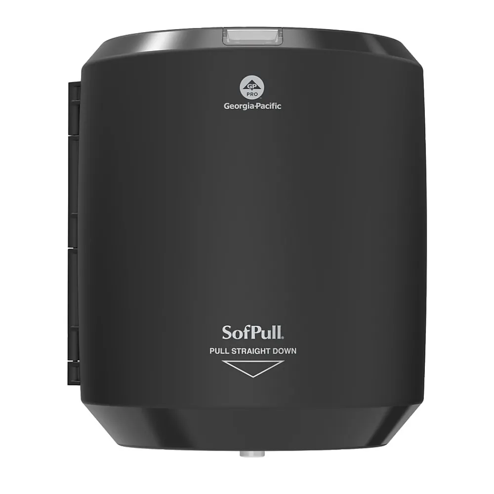 Centerpull Paper Towel Dispenser, Black (58204B)<SofPull