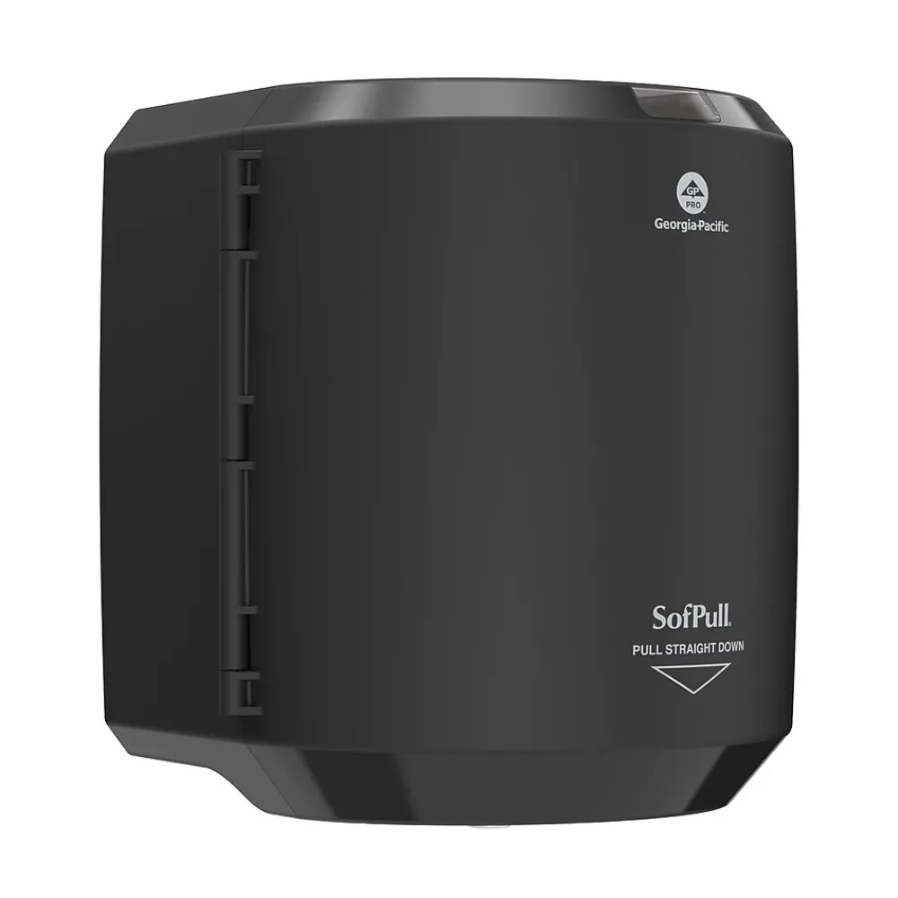 Centerpull Paper Towel Dispenser, Black (58204B)<SofPull