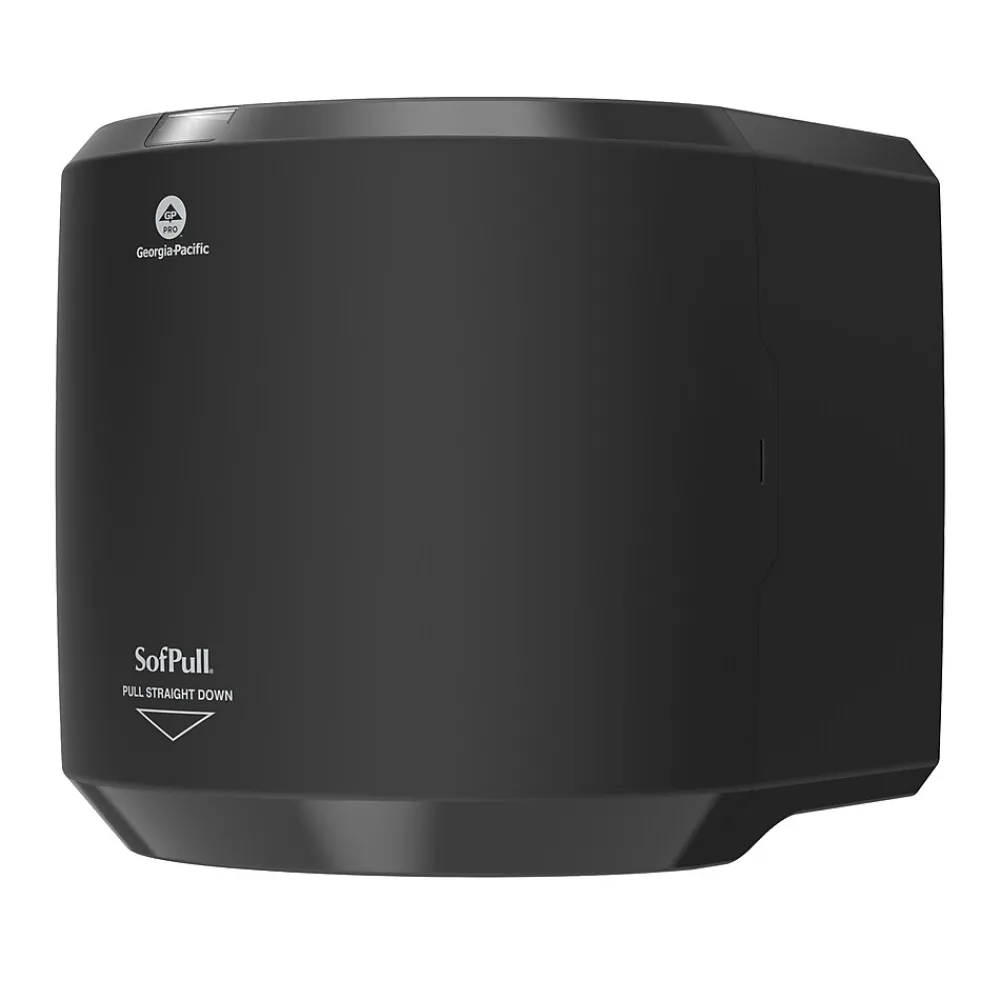 Centerpull Paper Towel Dispenser, Black (58201B)<SofPull Discount