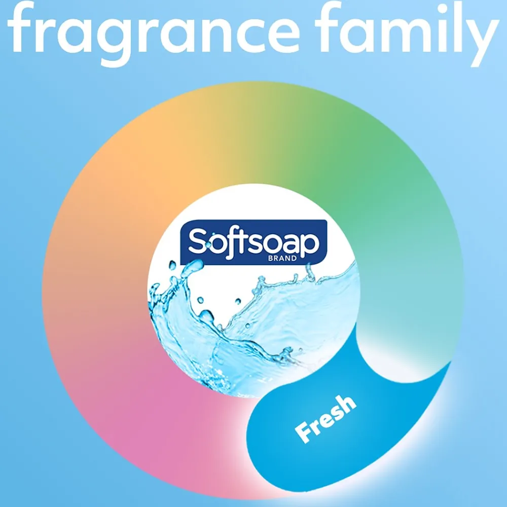 Liquid Hand Soap, Fresh Scent, 6/Carton (US04966A/12680)<Softsoap Best