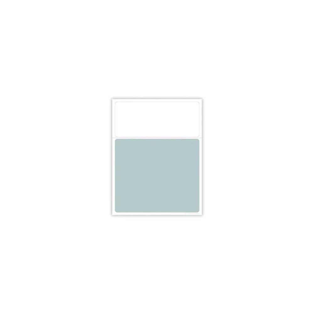 Business Forms*Medical Arts Press Solid Color Laser Statements, Style D, without Credit Card Information, Teal