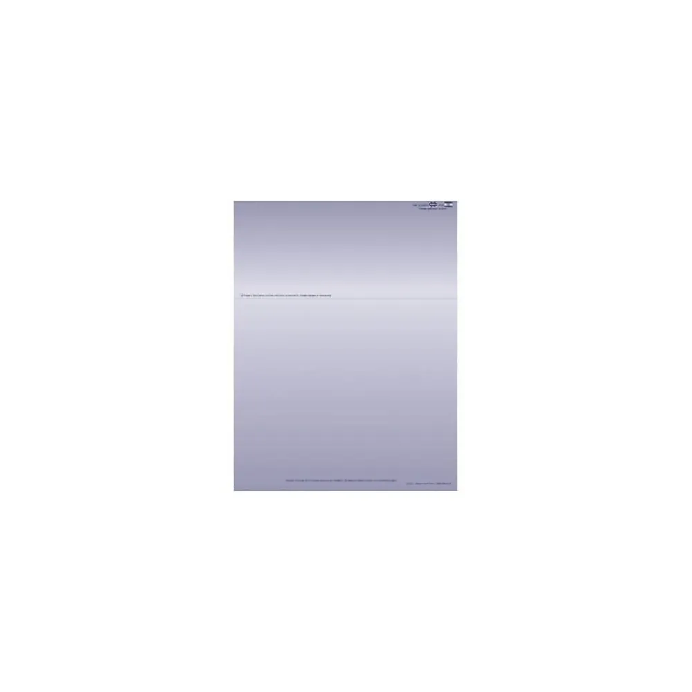 Business Forms*Medical Arts Press Solid Color Laser Statements, Style A, with Credit Card Information, Purple