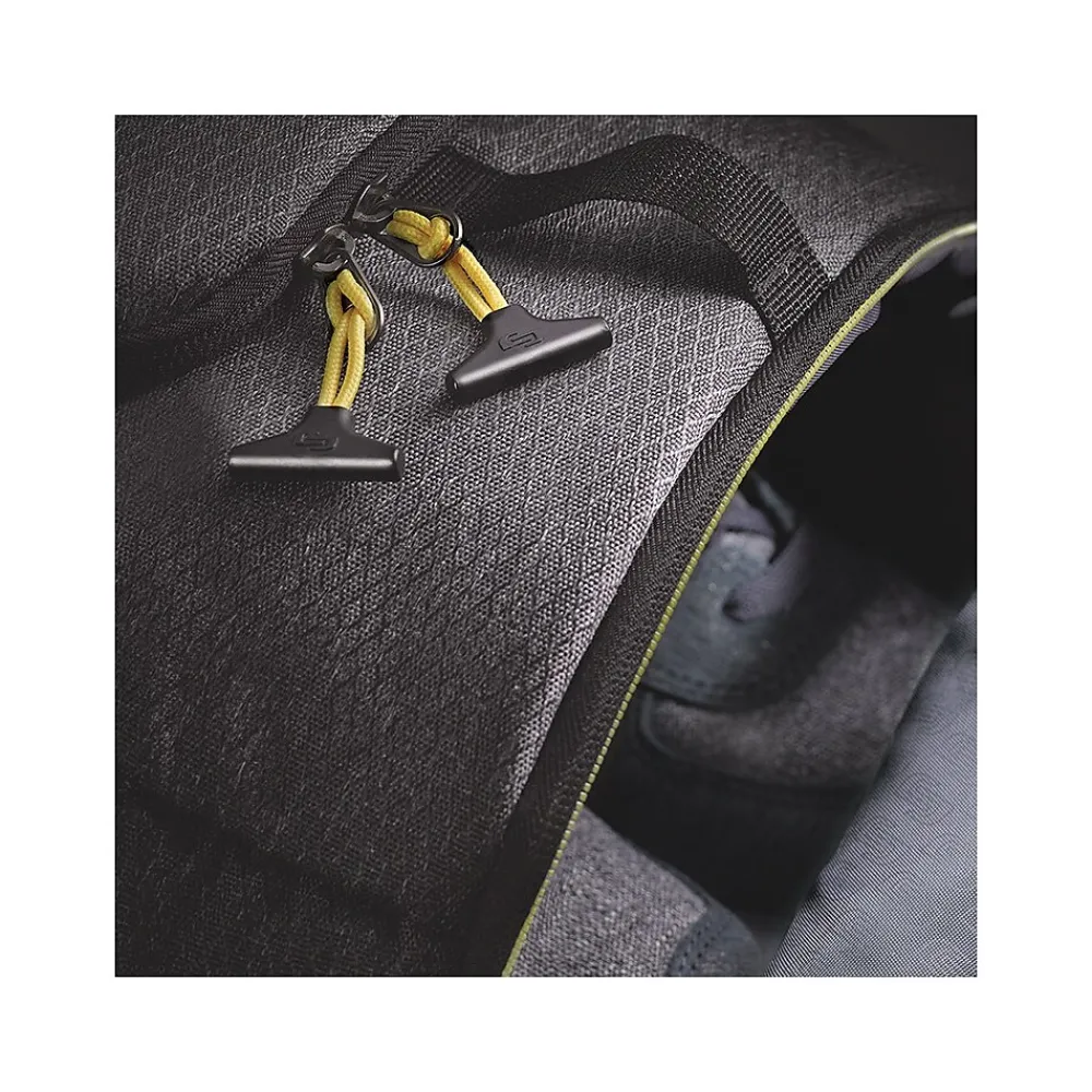 Solo Everyday Max Laptop Recycled Backpack, Large, Navy/Gray (ACV732-4)