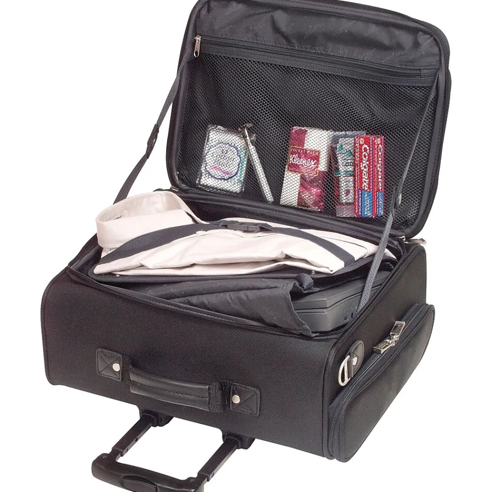 Laptop Bags|Solo New York 15.6" Polyester Rolling Laptop Bag, Black (B64-4)
