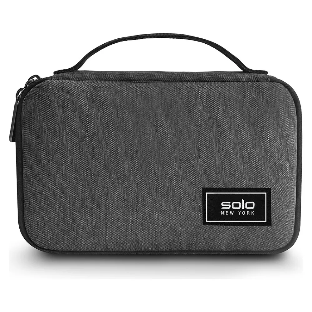 Bridge RFID Polyester Travel Technology Case, Gray (UBN293-4/10)<Solo New York Hot