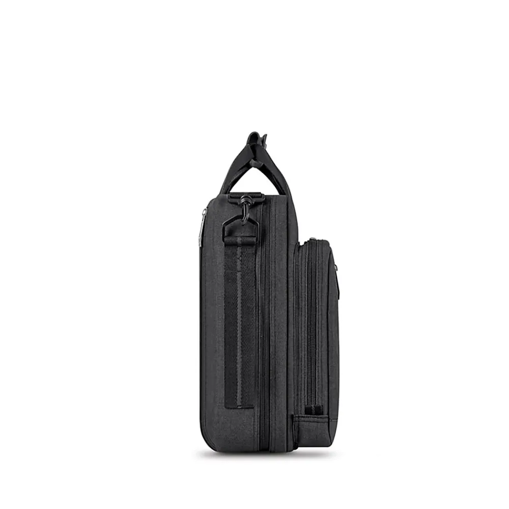 Duane Hybrid Polyester Briefcase, Laptop Compatible, Grey (UBN31010)<Solo New York Clearance